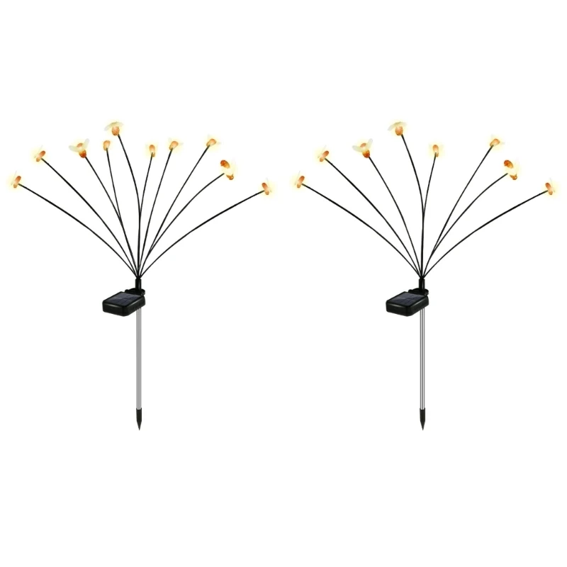 

LED Solar Bee Lights Waterproof Solar Decorative Lights Solar Outdoor Landscape Lights for Yard Patio Walkway Decoration