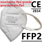 Маска Защитная ffp2 ffpp2 n95pff2 pff2 n95h masc ffp2mask респираторная fpp2 ffp 2 big face fp2, 10-200 шт.