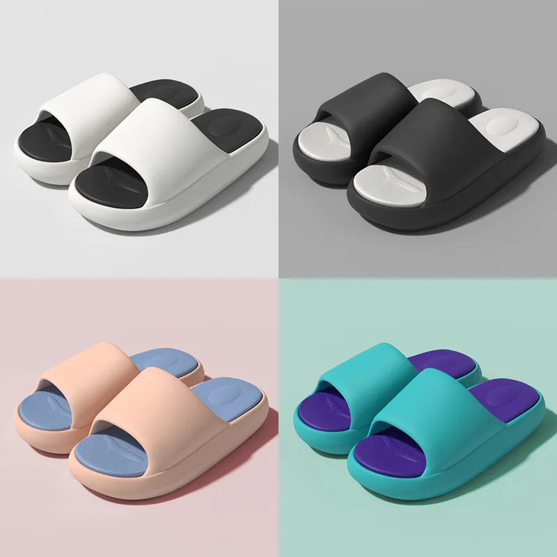 2022 new slippers female summer thick bottom home slippers sandals YX-18
