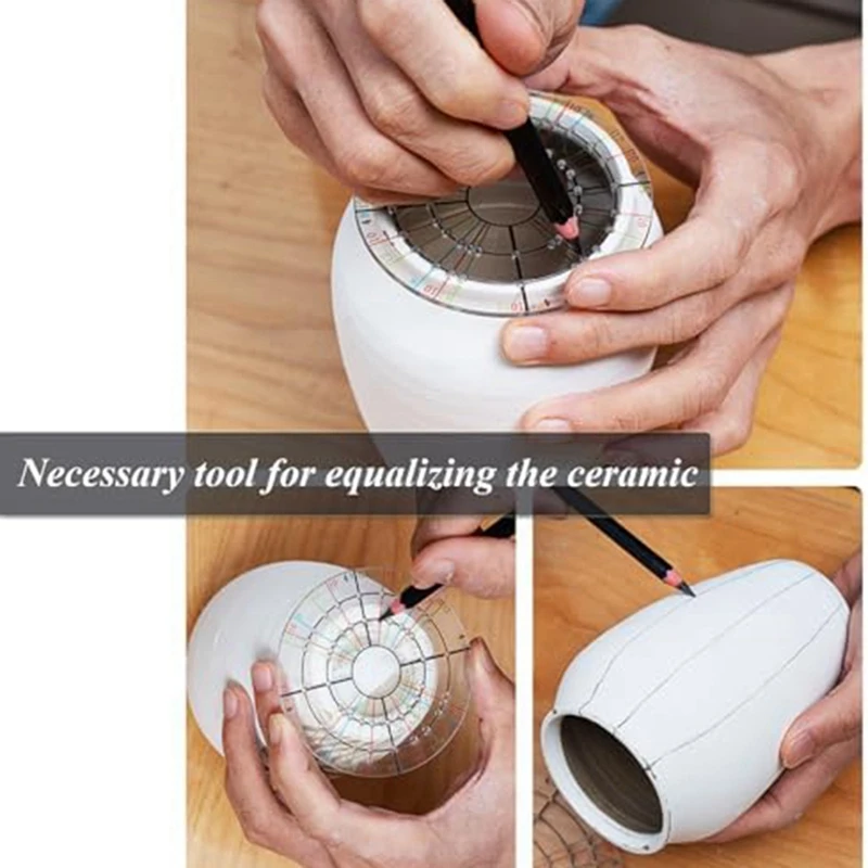 Инструменты для разделения керамической глины равный круг транспортир