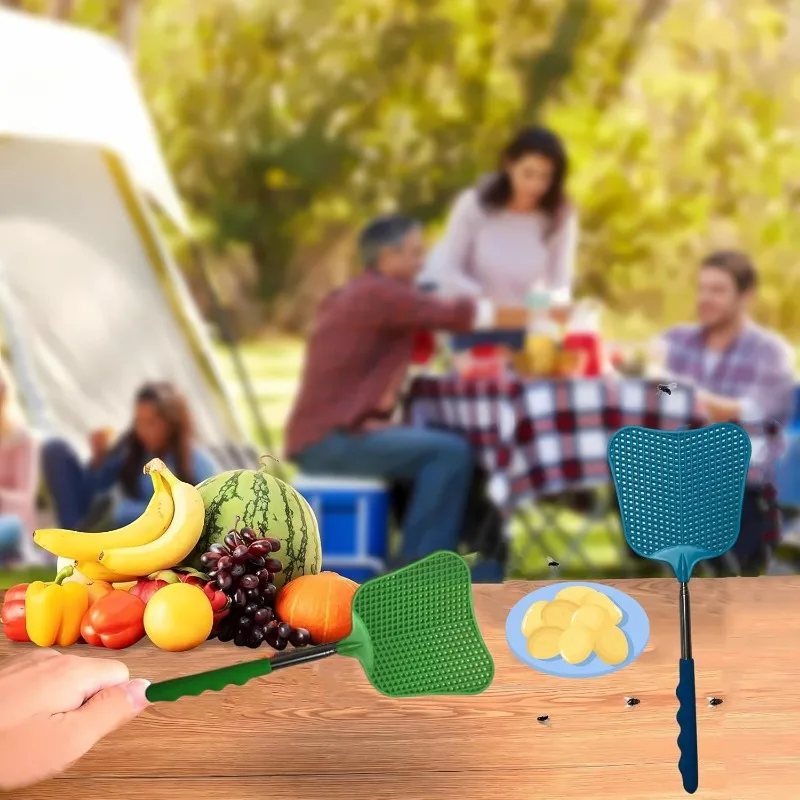 Прочная пластиковая ловушка для насекомых с ручкой из нержавеющей стали