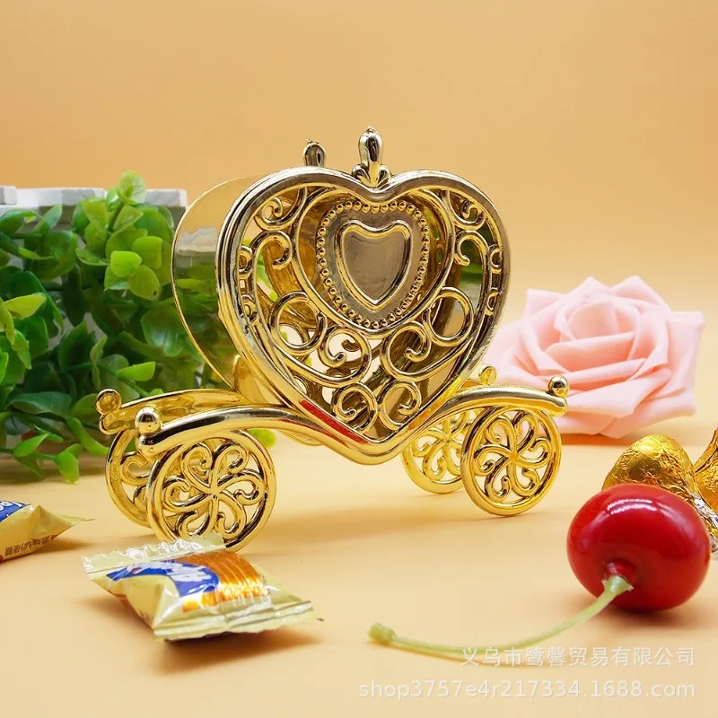 1 5 10 шт. коляска с тыквой коробка для шоколадных конфет транспортная Золушка