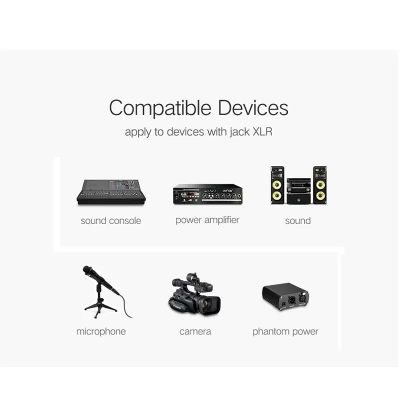 Кабель XLR для микрофона караоке звуковая пушка кабель-удлинитель гитары микрофон