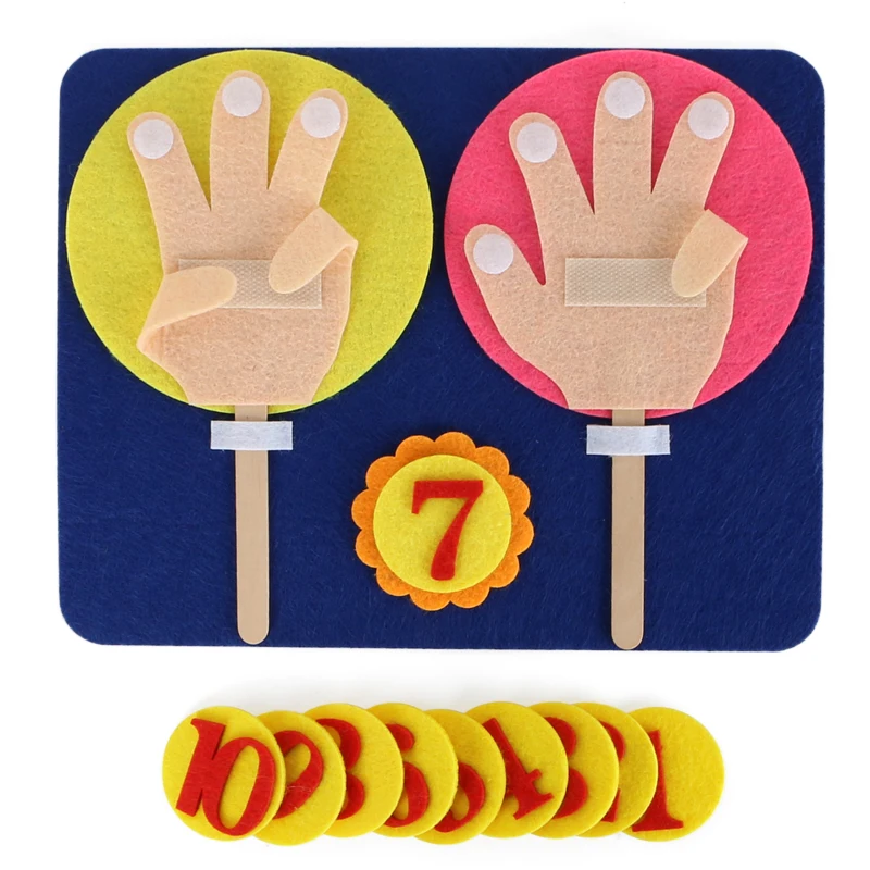 

Kindergarten Activity Learning Textbook Teacher Classroom Teaching Manual Materials Montessori Educational Finger Math Toys