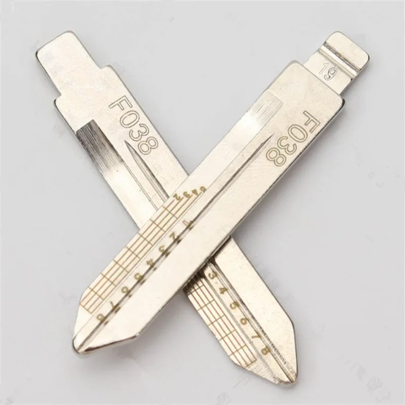 20 шт. No 19 FO38 лезвие ключа с гравировкой для Ford Edge F150 Kuga Lincoln Mustang масштабные ножницы