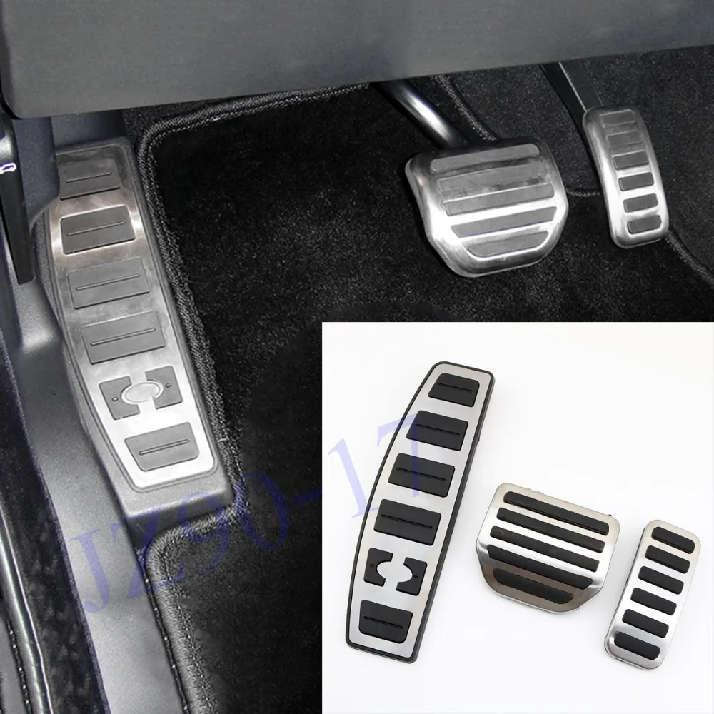 

Punch free Antiskid Pad Accelerator brake AT pedal Foot Rest Pedal Fit For Range Rove Sport Discovery 3 4 LR3/LR4 2005-2016