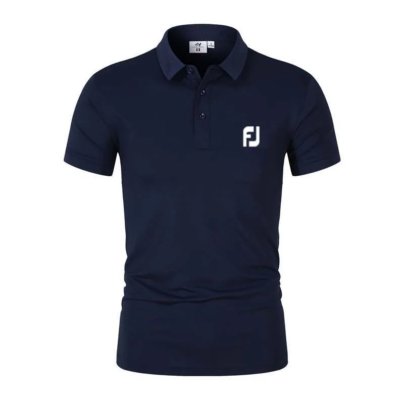 Men's T-shirt Plus Size Polo Shirt New Golf Clothing Men's Polo Shirt Top Outdoor Sports T-shirt Embroidered LOGO