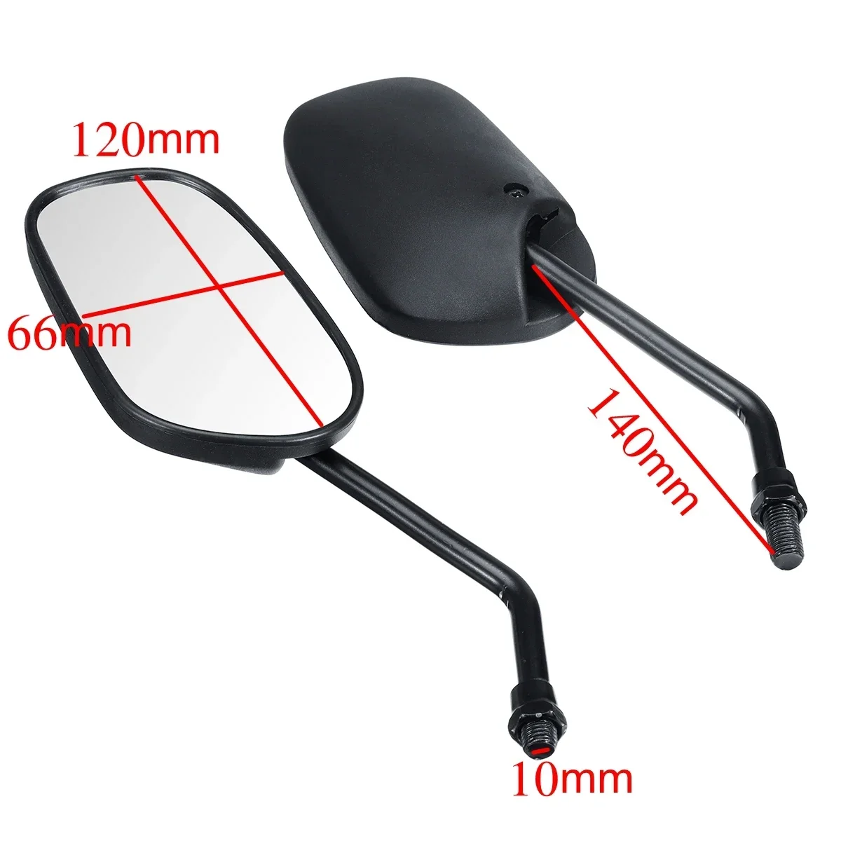 1 пара 10 мм левый и правый универсальный мотоцикл скутер стержень велосипед