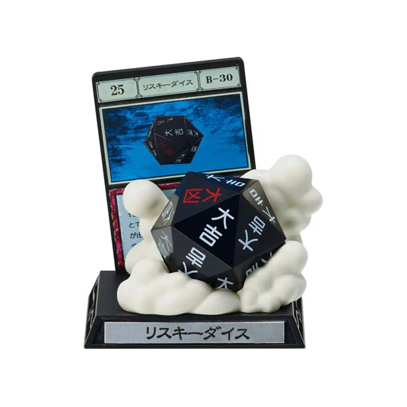 Фото Коллекционная миниатюрная фигурка Bandai Hunter X Hunter Greed Island Risky Dice Gashapon: Аниме-украшение для рабочего стола для взрослых коллекционеров №3