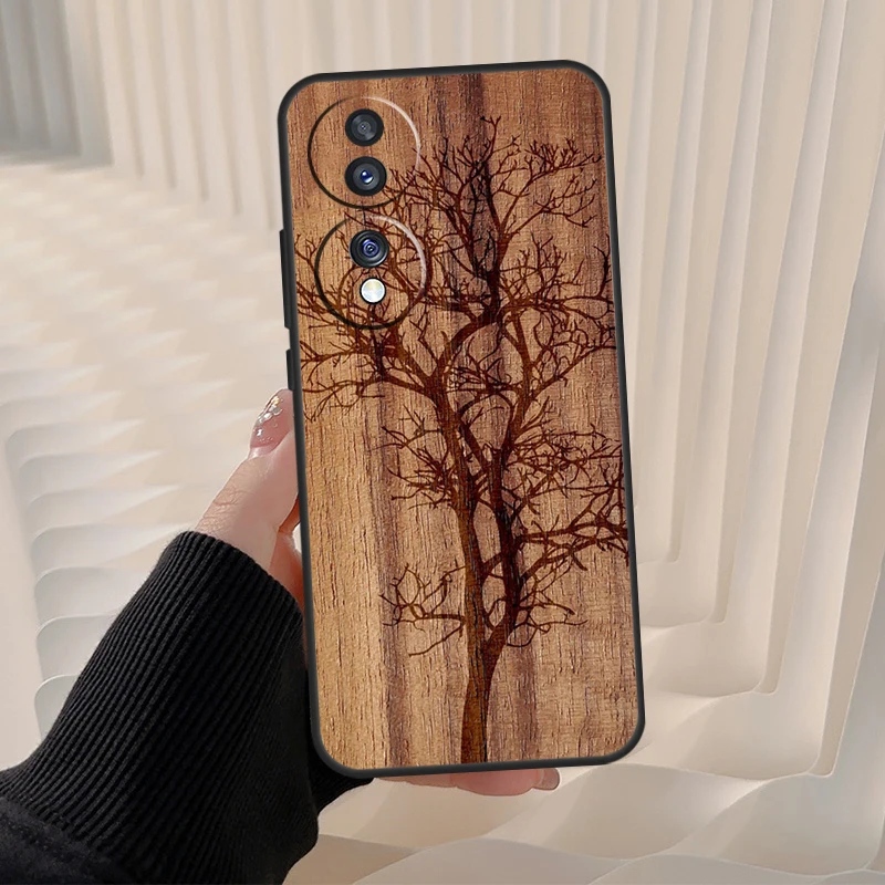 Фото Чехол Tree Flower Bamboo Wood для Honor Magic 7 5 6 8 Pro, Honor 200 400 70 90 Lite, X8c X8b X9a X9b X9c X9d, Honor Win RT №3