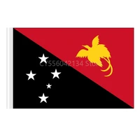 papua new guinea flag home decoration outdoor decor polyester banners and flags 90x150cm 120x180cm