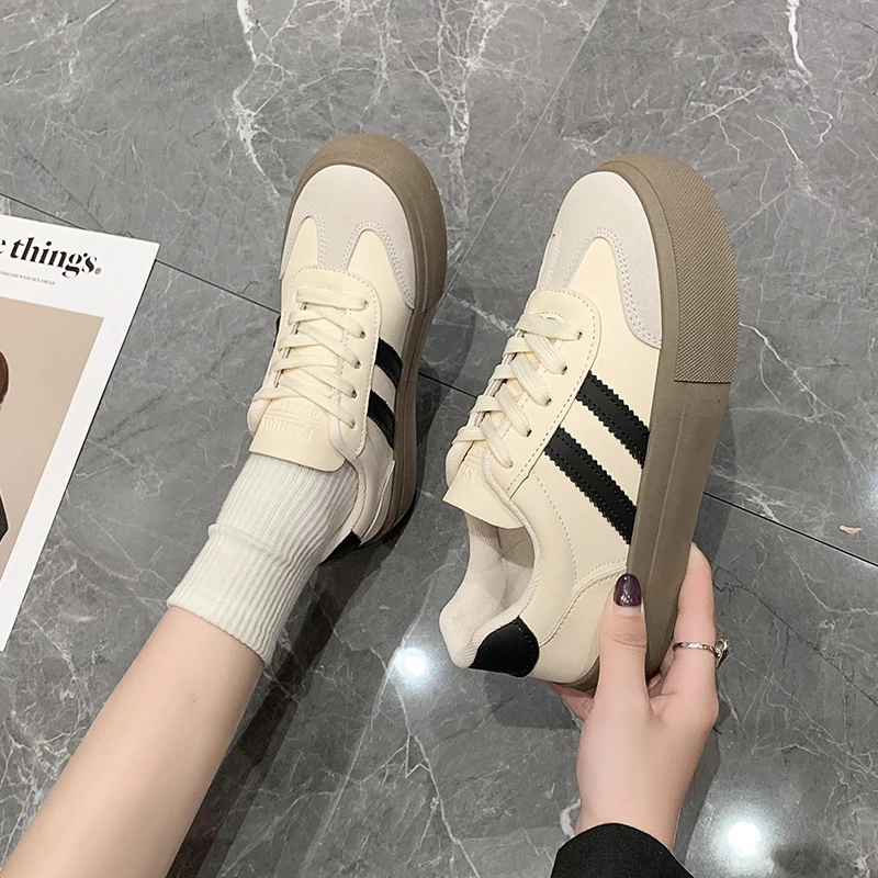 

Women's Sneakers Vulcanized Shoes Student 2023 Hot Selling Sneakers Ladies Casual Classic Flat Shoes Ladies High Quality