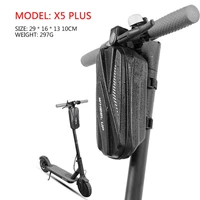 electric scooter bag front top tube cycling pannier waterproof eva hard shell bicycle luggage pouch mtb bike bicycle accessories