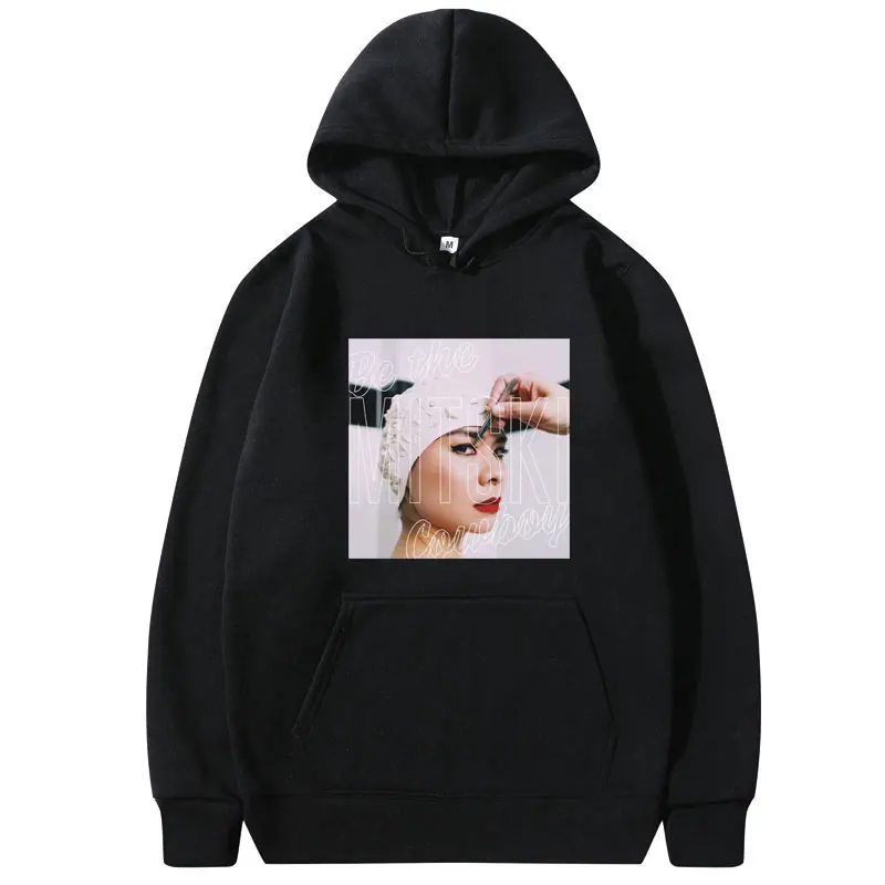 

Singer Mitski Be The Cowboy Poster Music Album Print Hoodie Cotton Creative Trending Cool Hoodies Men Womne Oversized Sweatshirt