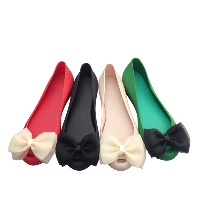 

Women Summer Mesh Bow Casual Sandals Flat Soft Comfortable Shoes Fashion Women Solid Color Shoes SM109