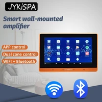 smart wireless wifi bluetooth android 5 1 digital touch screen amplifiers background music powerful bluetooth sound box radios
