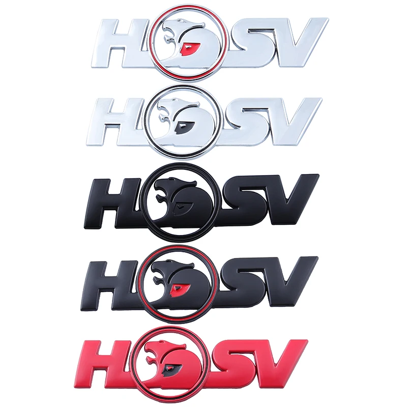 

3D Metal Car Trunk Fender Side Badge HOSV Emblem Logo Suitable for All Models Decoration Car Accessories Stickers Car Gadget