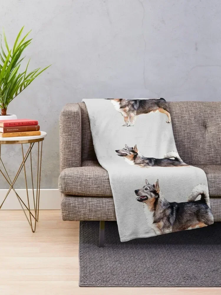 Шведское одеяло для собак Vallhund полярные мягкие одеяла