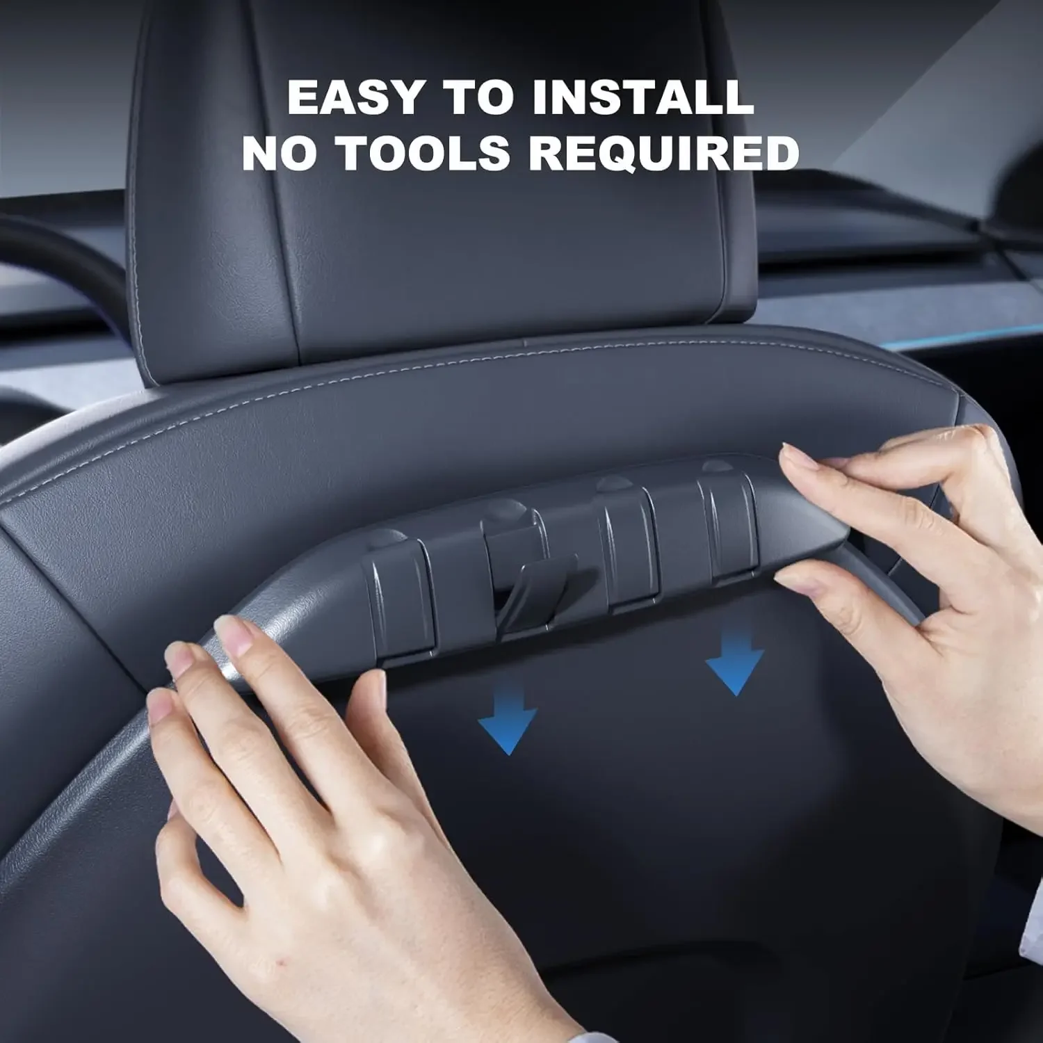 Комплект крючков для спинки сиденья совместимых с аксессуарами Tesla Model 3 и 2020-2024 Y