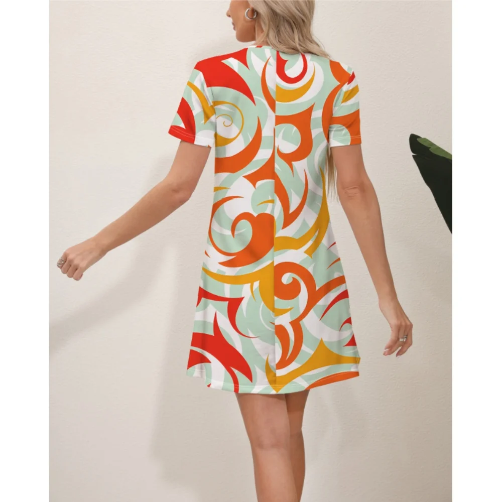 Элегантные женские платья миди с цветком лето 2022 Sukienki Letnie Vestidos Mujer Verano Tendencia