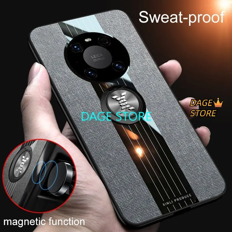 

Противоударный чехол-накладка с кольцом для Huawei Mate 40 Pro