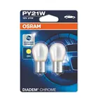 OSRAM Лампа PY21W BAU15s 12V 21W DIADEM CHROME (блистер 2 шт) (7507DC02B)