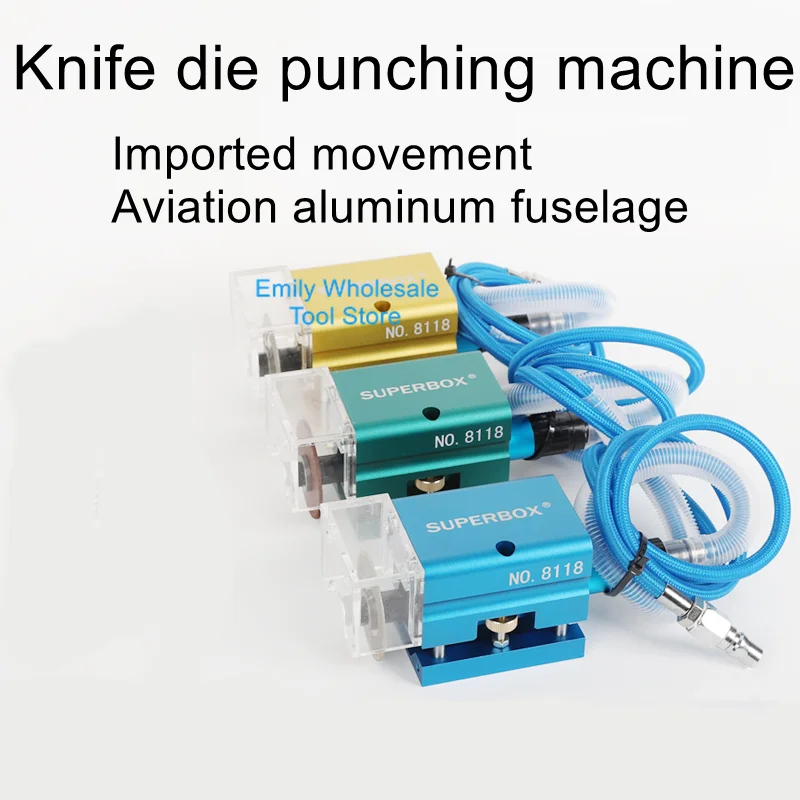 Pneumatic knife die punching machine Dotting machine Grinding machine Connection point opener Notching machine Wheel tool