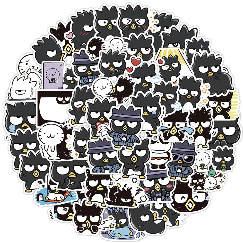 

10/30/60pcs Cool Penguin Cartoon Stickers Decals Decorative Scrapbooking Scrapbooking Luggage Waterproof Cute Kids Sticker Toys