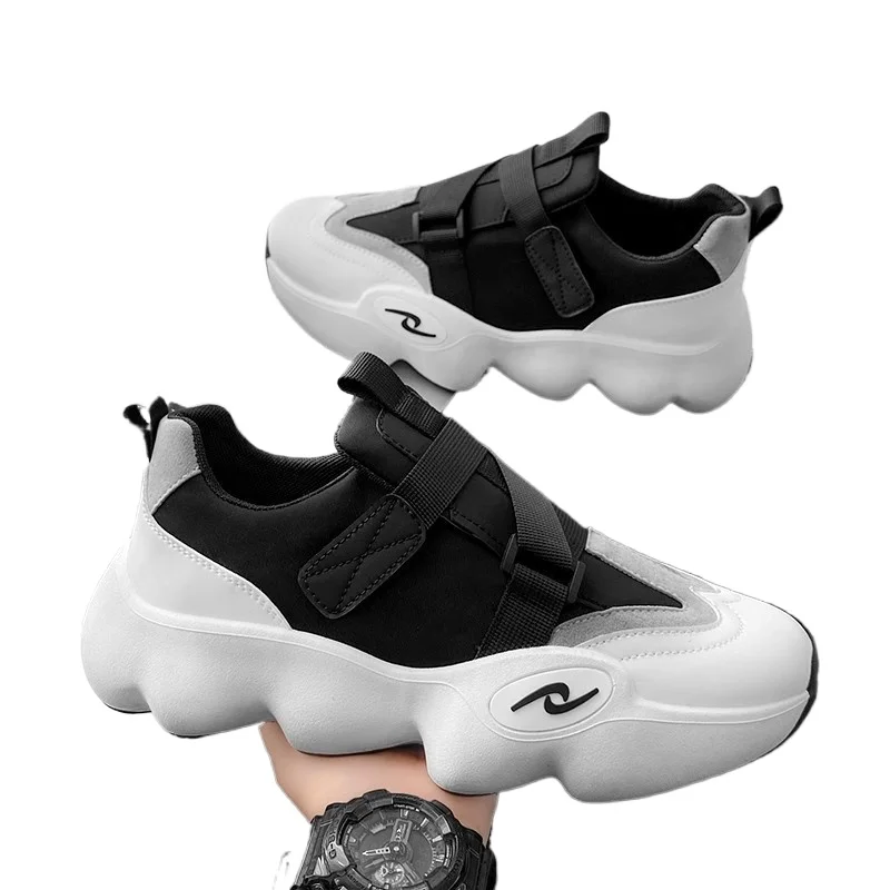 Мужская обувь повседневная летний тренд универсальная Молодежная увеличивающая