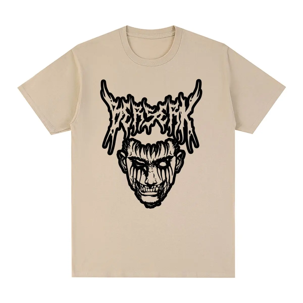 

Berserk Vintage T-shirt Guts Skull Knight Japan Anime Manga Cotton Men T shirt New Tee Tshirt Womens Tops