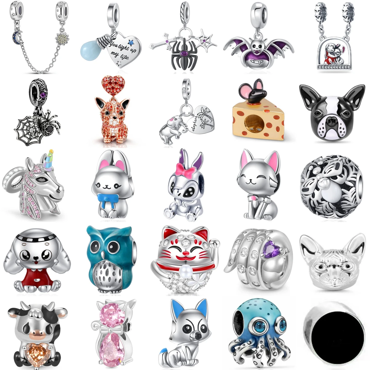 Оригинальный браслет Pandora 925 подвески серебро хит продаж ювелирные изделия