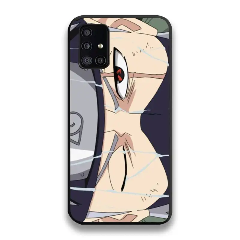 Чехол для телефона с рисунком Наруто Учиха Саске Итачи Какаси Samsung Galaxy A52 A21S A02S A12