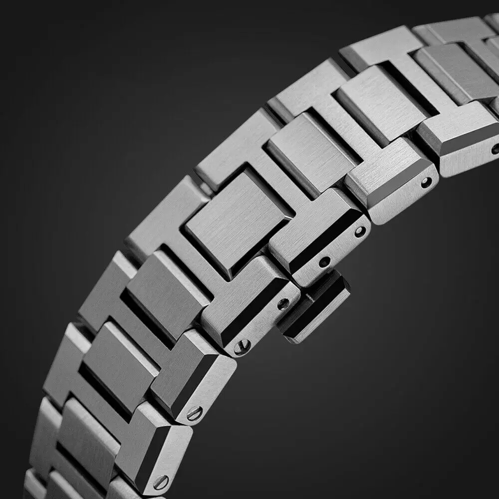 45mm For Apple Watch 7 SE 6 5 4 watchcase+watchband+ tool Stainless Steel Set Bands 44mm 42mm with Protective Cover For iwatch 7