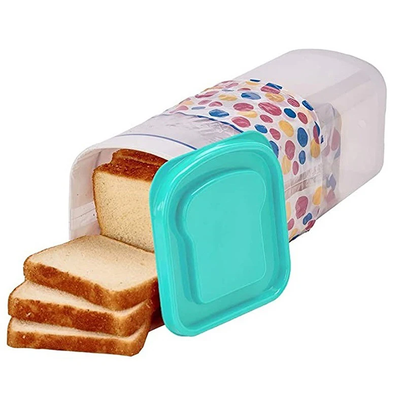 

Прямоугольная коробка для хлеба, Полупрозрачный контейнер для тортов, контейнер для упаковки, емкость для хранения сухих свежих продуктов, булочка для хранения тортов