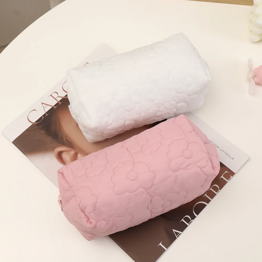 2024 женская косметичка с цветочным узором органайзер для туалетных