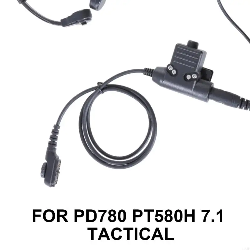 U2JE Acoustics Расширяемая воздушная трубка с вибрацией горла U94 PTT для PD780 PT580H PD780G