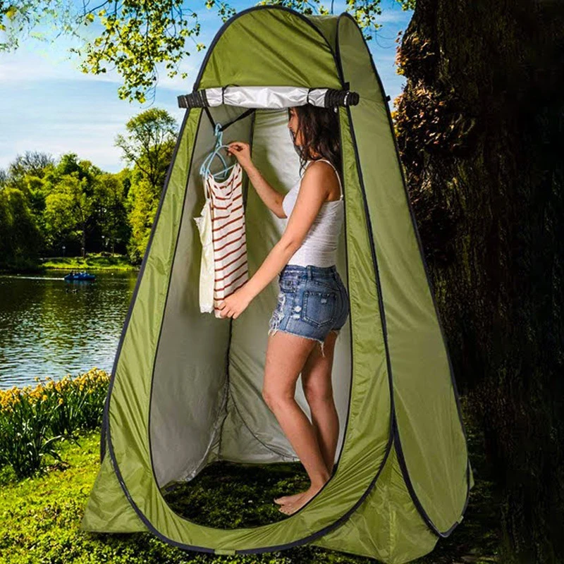 

Portable Outdoor Camping Tent Shower Tent Simple Bath Cover Changing Fitting Room Tent Mobile Toilet Fishing Photography Tent