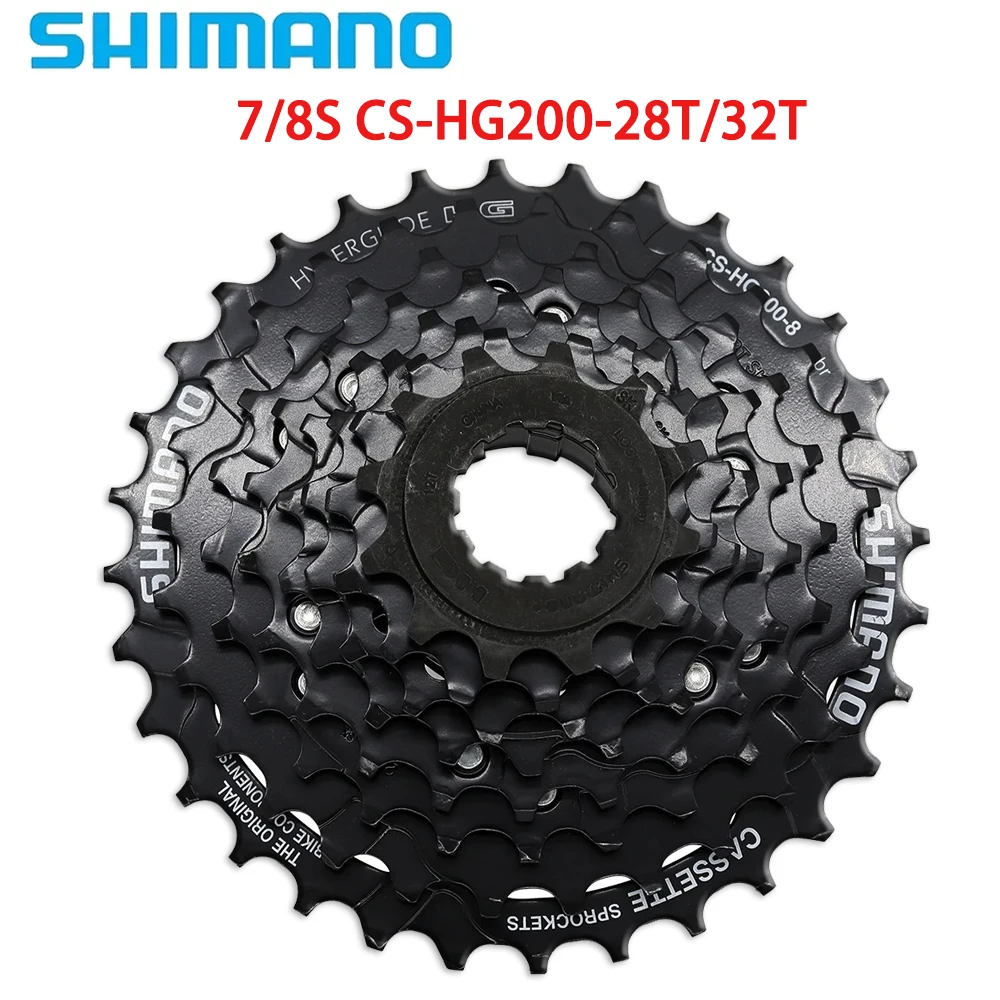 Shimano Tourney HG200 7s 12-28T/12-32T 8s 12-32T кассета CS-HG200-7/CS-HG200-8 для MTB горного велосипеда