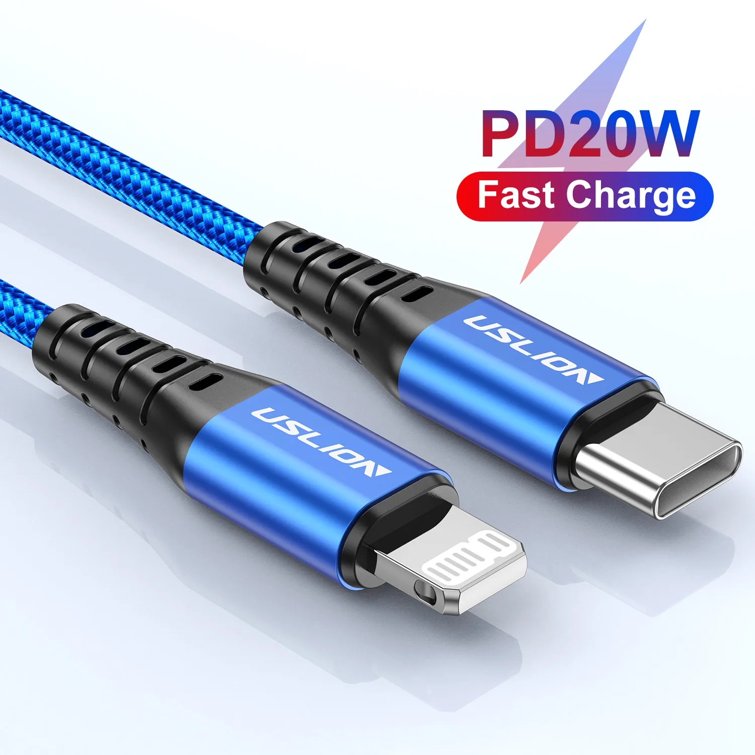 USB-кабель USB Type-C с поддержкой быстрой зарядки, 20 Вт