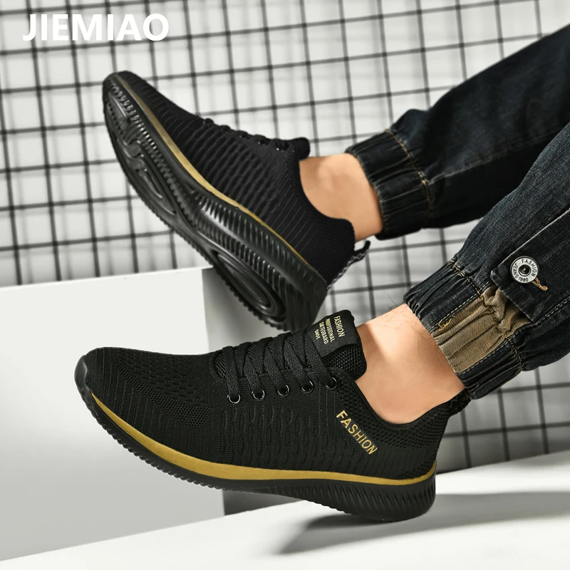 

JIEMIAO Men Shoes Breathable Running Shoes for Women Outdoor Sport Comfortable Casual Couples Gym Men Sneakers Zapatos De Hombre