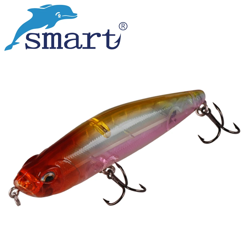

Smart Pencil Fishing Lures Topwater Wobblers 91mm 14.8g Surface Walk The Dog Bass Pike Artificial Hard Bait Floating Popper Lure