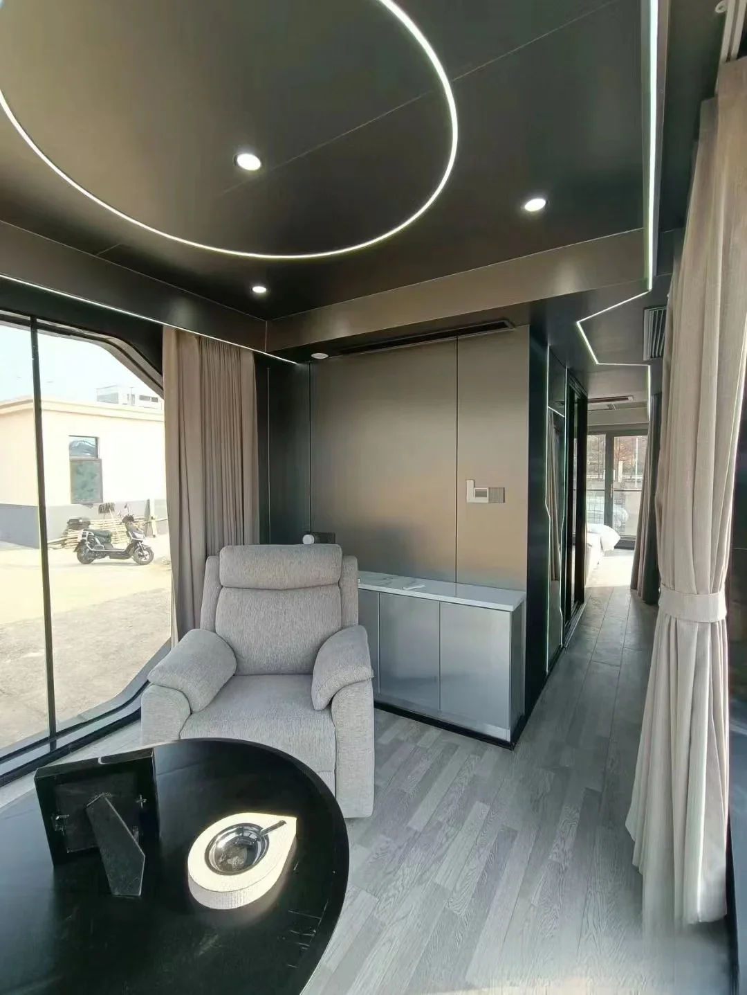 Модульный наружный мобильный телефон Cymdin по низкой цене просторный дом ресторан