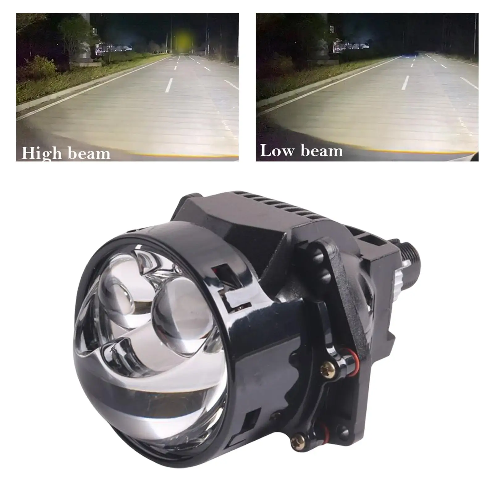 

led Lens Headlight, Lightweight Low 38W High led for Adapter
