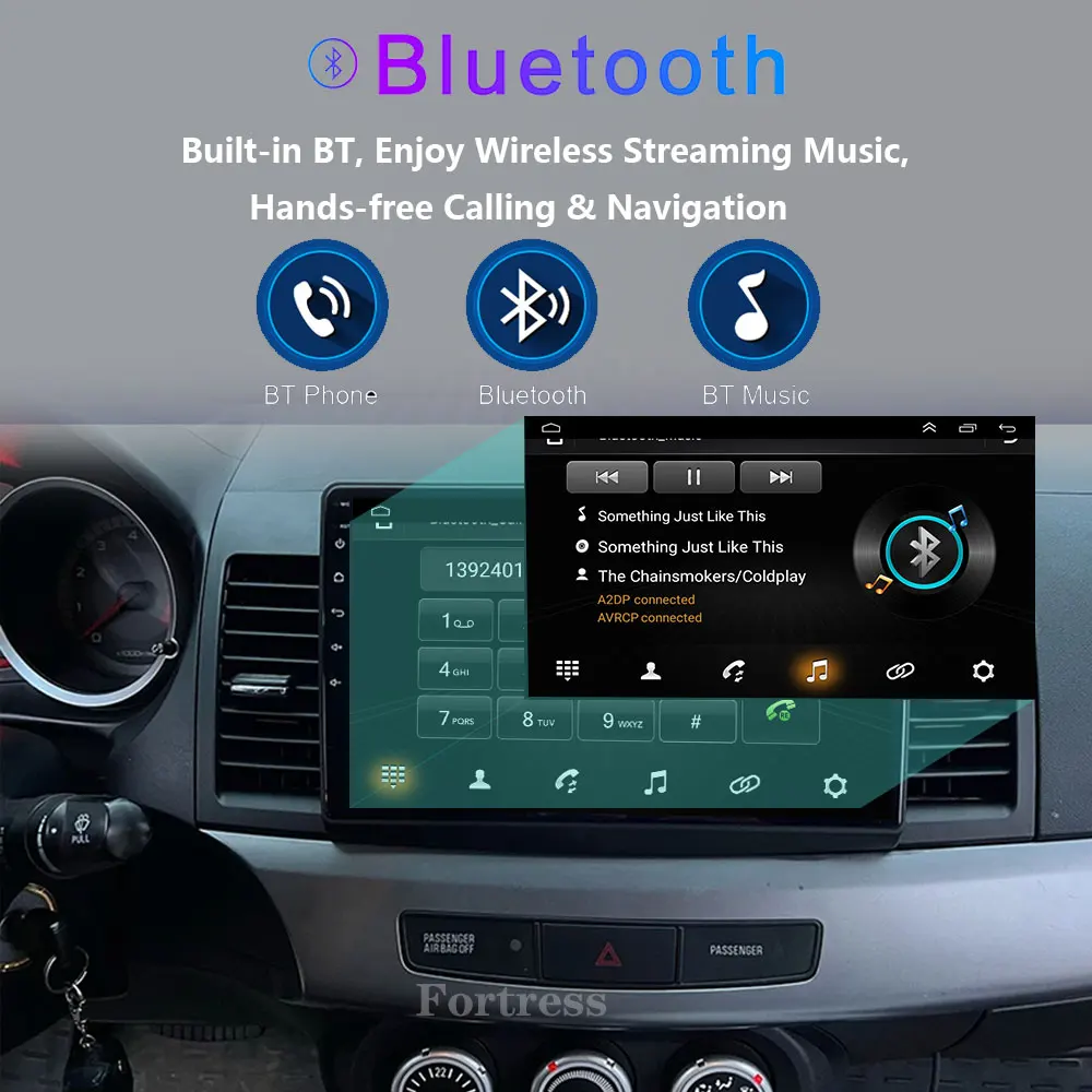 2din Android 16 авторадио автомобильный радиоплеер для Mitsubishi Lancer 10 CY 2007-2017 Carplay автоэкран GPS-навигация 5G Wi-Fi RDS (art.: 3920d03b65aca) - 3920d03b65aca