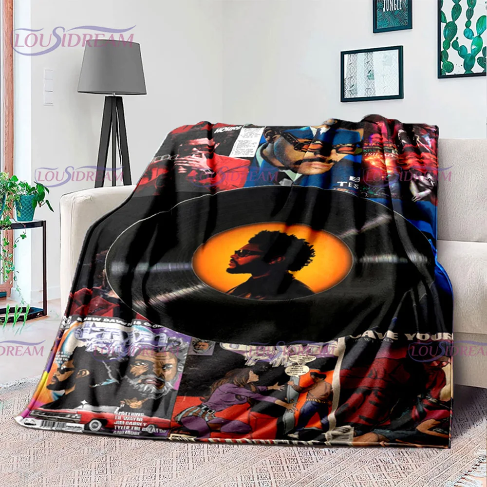 Модное 3D одеяло с принтом поп-певицы для кровати Канады певицы тонкое на заказ