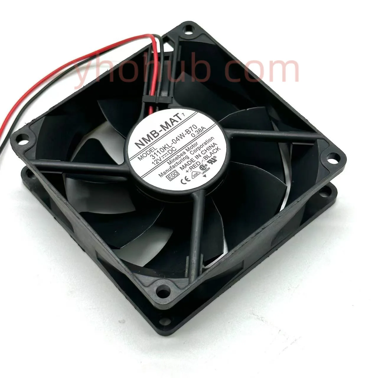 NMB-MAT 3110KL-04W-B70 P00 DC 12V 0.38A 80x80x25 мм вентилятор охлаждения сервера