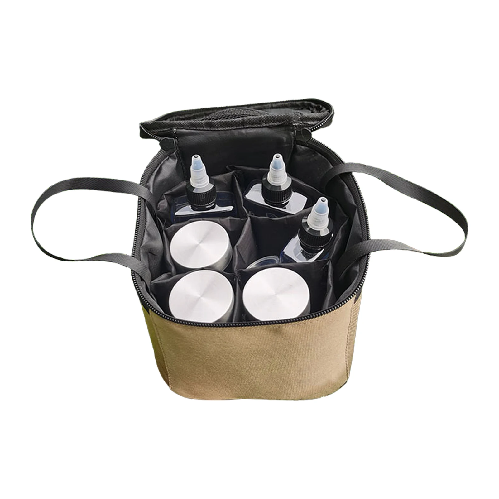 

Camping Spice Kit Spice Jars Spice With Storage Bag Glass Spice Jars Seasoning Containers Reusable Seasoning For Salt Sugar