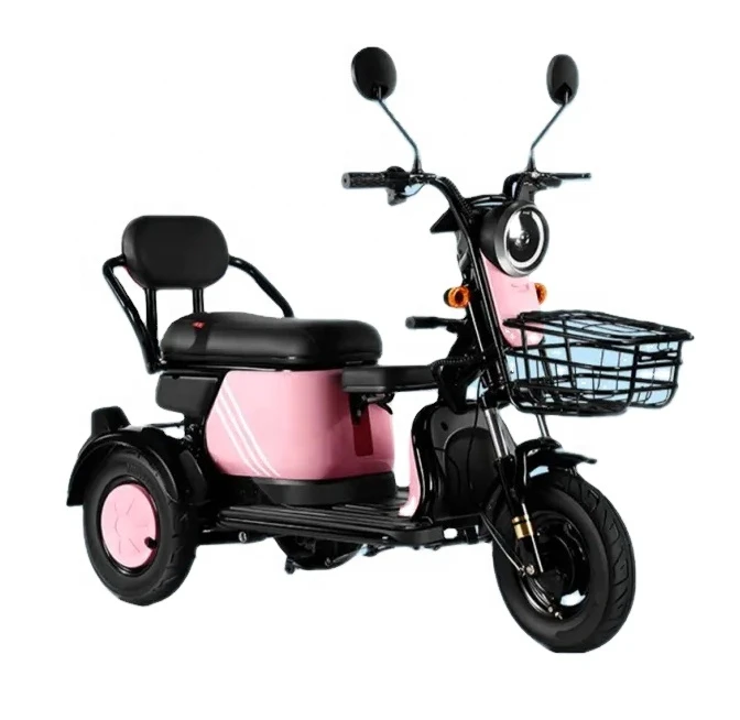 

Scooter power 60V 1000W Electric trike cargo tricycle adul