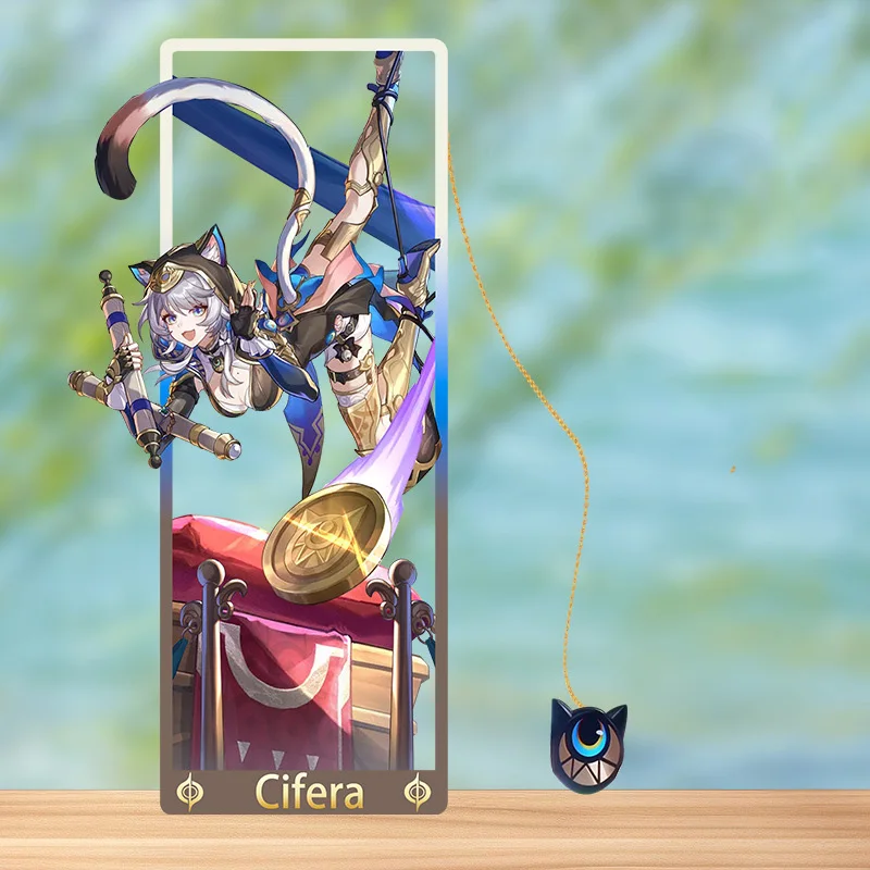 Металлическая закладка Honkai: Star Rail