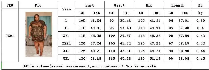 HAOOHU Women Clothing Dress Plus Size 2023 Autumn Camouflage Straight Dress Office Commute Urban Casual Mid-Length T-Shirt Dress